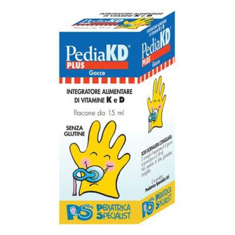 Pediac PediaKD Plus Gocce Integratore Vitamina K e D 5ml