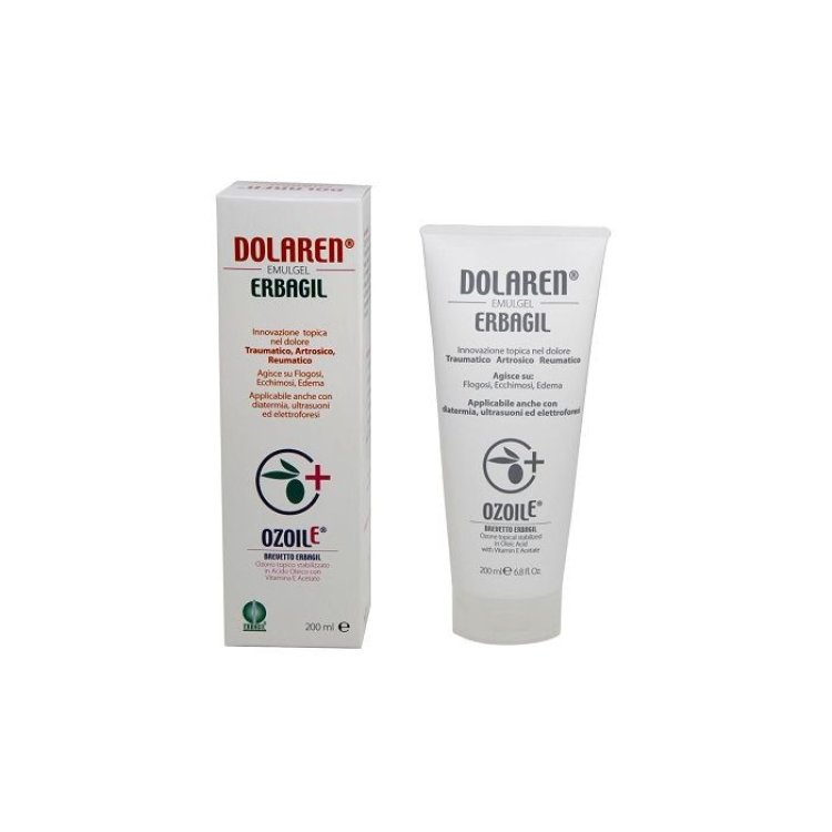 Erbagil Dolaren Emulgel per Dolori Traumatici, Artrosici e Reumatici 200ml Erbagil Dolaren Emulgel per Dolori Traumatici, Artrosici e Reumatici 200ml