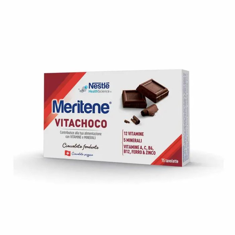 Meritene Vitachoco Fondente Integratore Vitamine e Minerali 75 g