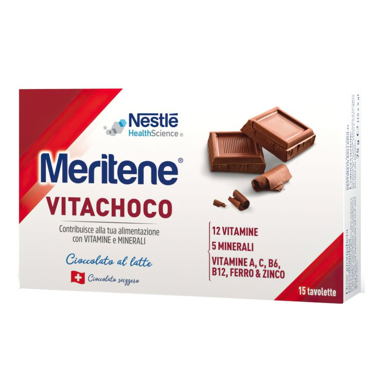 Meritene Vitachoco al Latte Integratore Multivitaminico al Cioccolato