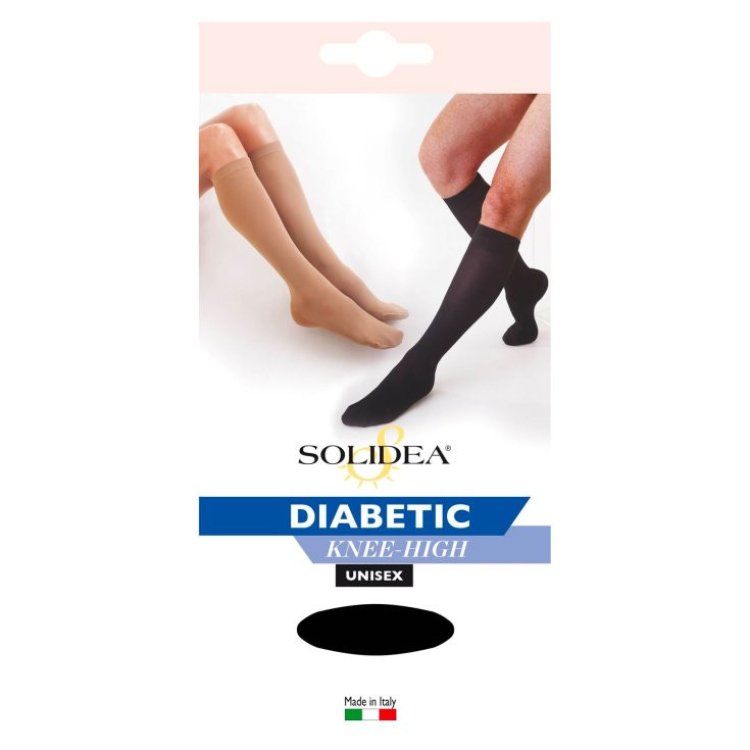 Solidea Diabetic Gambaletto Nero Taglia 1-S Solidea Diabetic Gambaletto Nero Taglia 1-S
