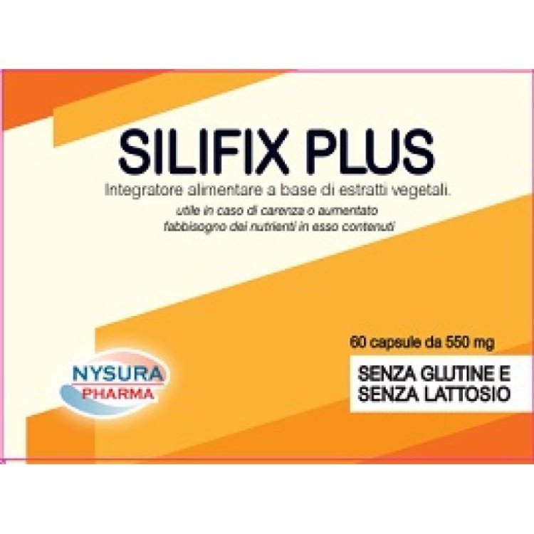 Nisura Farmaceutici Silifix Plus Integratore per Benessere Epatico 60 Capsule