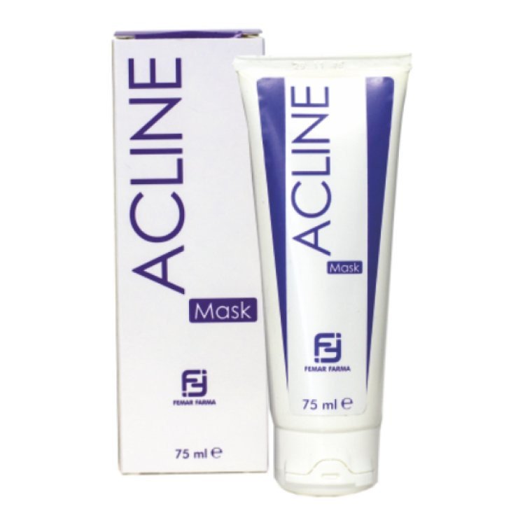 Femar Farma Acline Mask Maschera Peeling Sebonormalizzante per Pelli Grasse 75ml