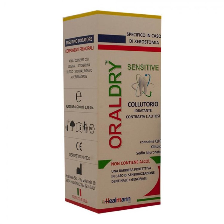 Pharmarei Oraldry Sensitive Collutorio per Gengive Sensibili 200 ml Pharmarei Oraldry Sensitive Collutorio per Gengive Sensibili 200 ml