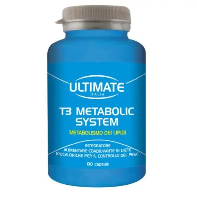 Ultimate Italia T3 Metabolic System Integratore Controllo Peso 80cps
