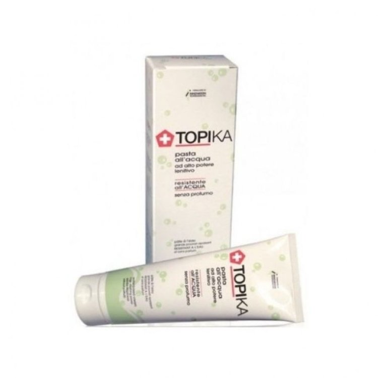 Topika Pasta All'Acqua Lenitiva e Protettiva Per Pelli Sensibili 75 ml Topika Pasta All'Acqua Lenitiva e Protettiva Per Pelli Sensibili 75 ml