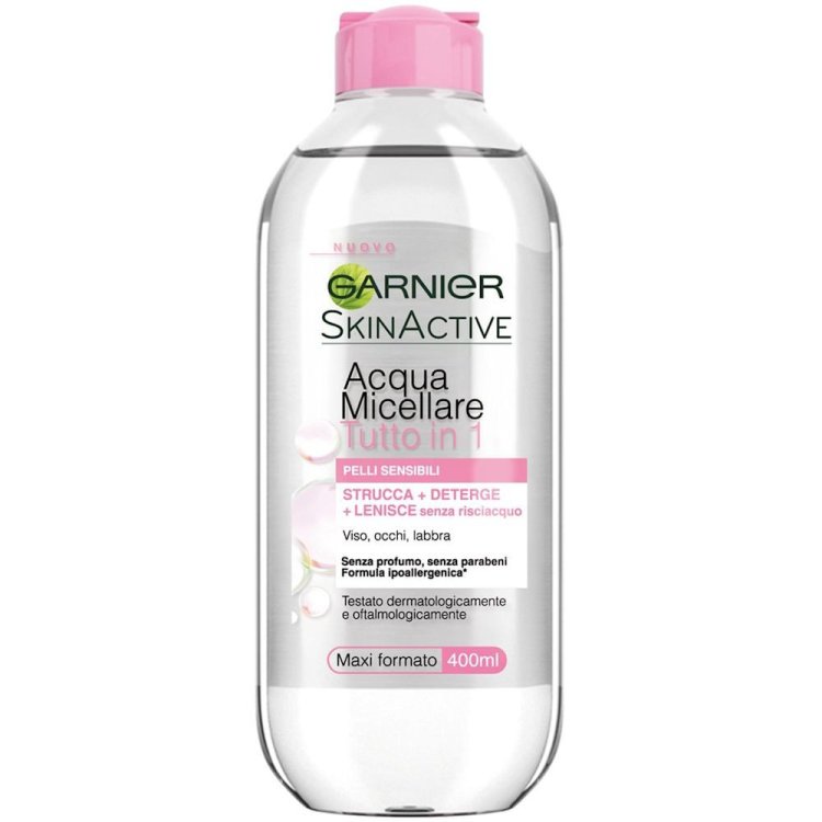 L'Oreal Paris Garnier Skin Active Acqua Micellare Pelli Sensibili 400ml L'Oreal Paris Garnier Skin Active Acqua Micellare Pelli Sensibili 400ml