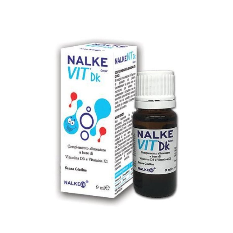 Nalkein Nalkevit DK Gocce Integratore Vitamina D3 e K1 9ml