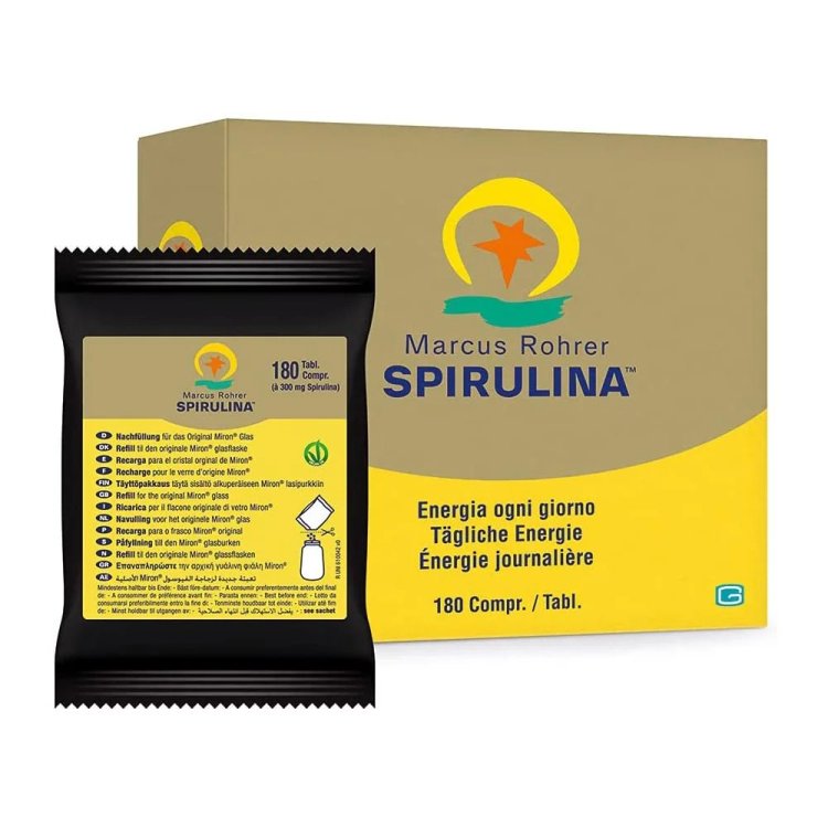 Marcus Rohrer Spirulina Energia Integratore Alimentare Ricostituente 180 Compresse