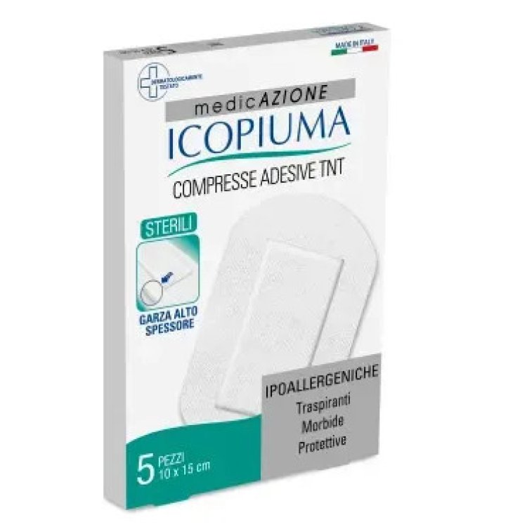 Desapharma Compresse Adesive TNT 10x15cm Sterili 5 Pezzi