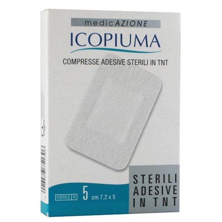 Icopiuma Benda Adesiva TNT 10x30cm 2 Pezzi