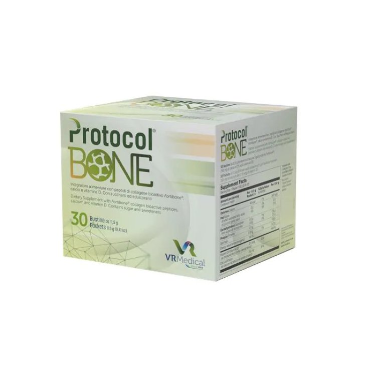 Protocol Bone Integratore Alimentare per Ossa Sane 30 Bustine Protocol Bone Integratore Alimentare per Ossa Sane 30 Bustine