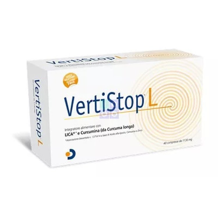Difass Vertistop L Integratore contro le Vertigini 40 compresse Difass Vertistop L Integratore contro le Vertigini 40 compresse