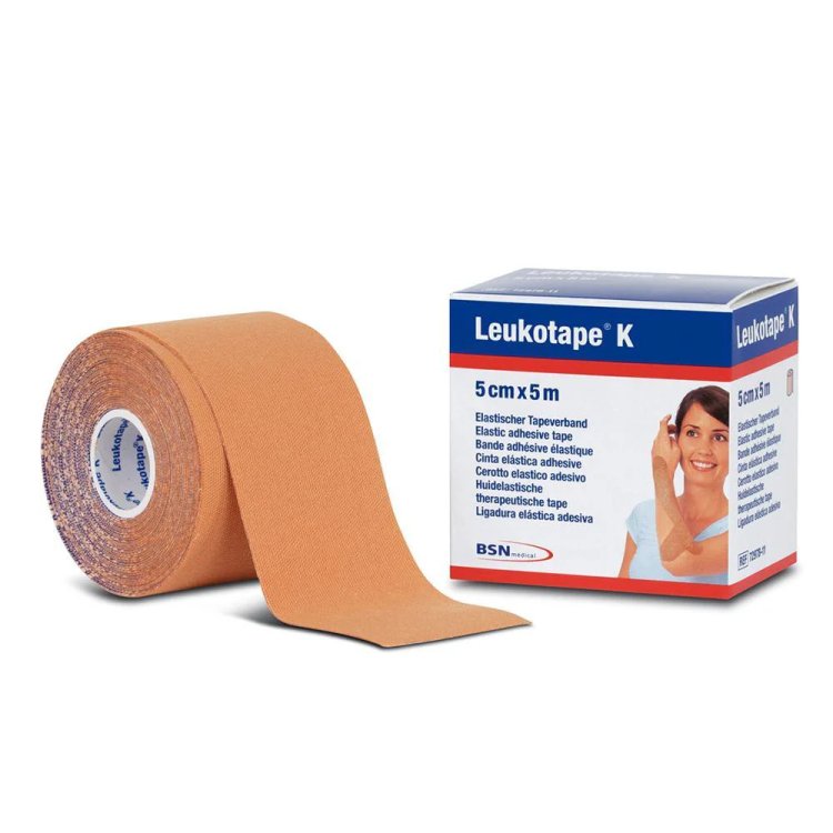 Gloria Med Taping Leno K Beige 5x500 cm 1 Rotolo