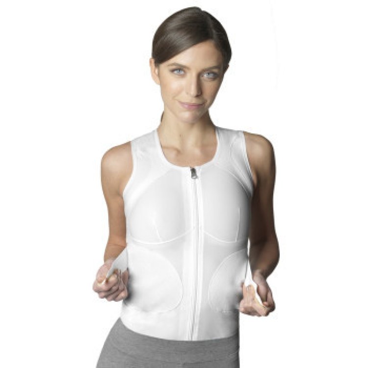 Ekeep K1 Correttore Posturale Dinamico Donna Traspirante Bianco e Nero