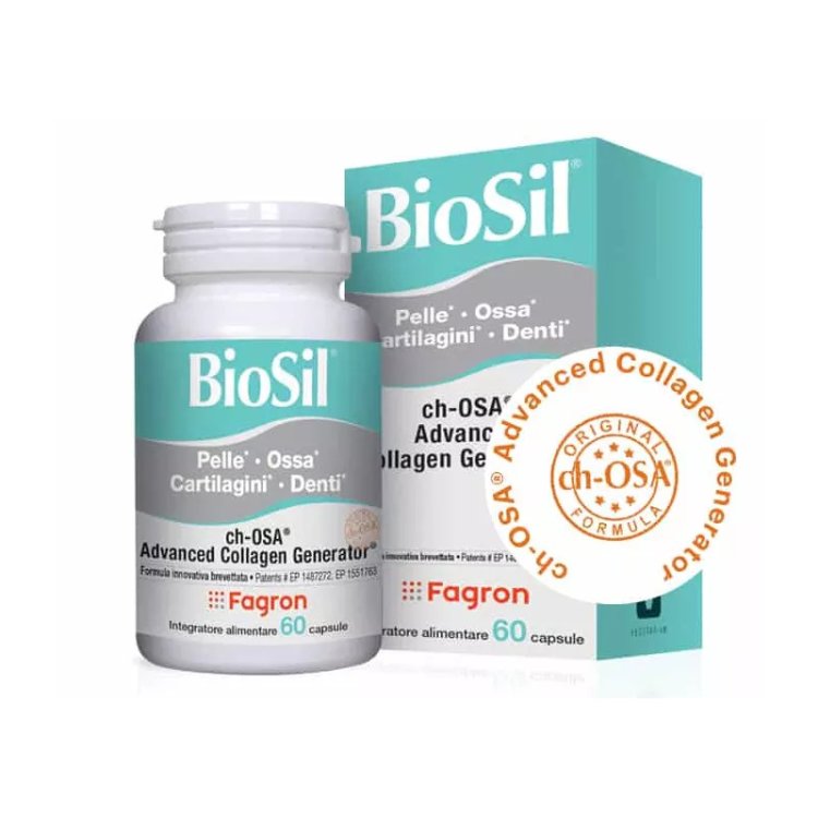 Fagron Biosil Integratore per Pelle Capelli e Unghie 60 Capsule