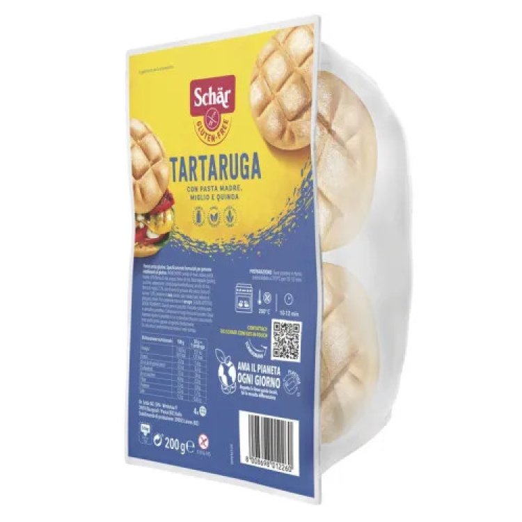 Schar Tartaruga Pane senza glutine senza lattosio senza conservanti 200g