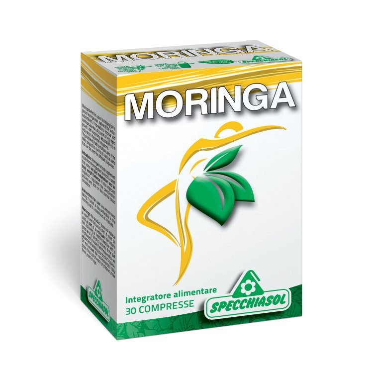 Specchiasol Moringa Integratore Digestivo Senza Glutine e Lattosio 30 Compresse