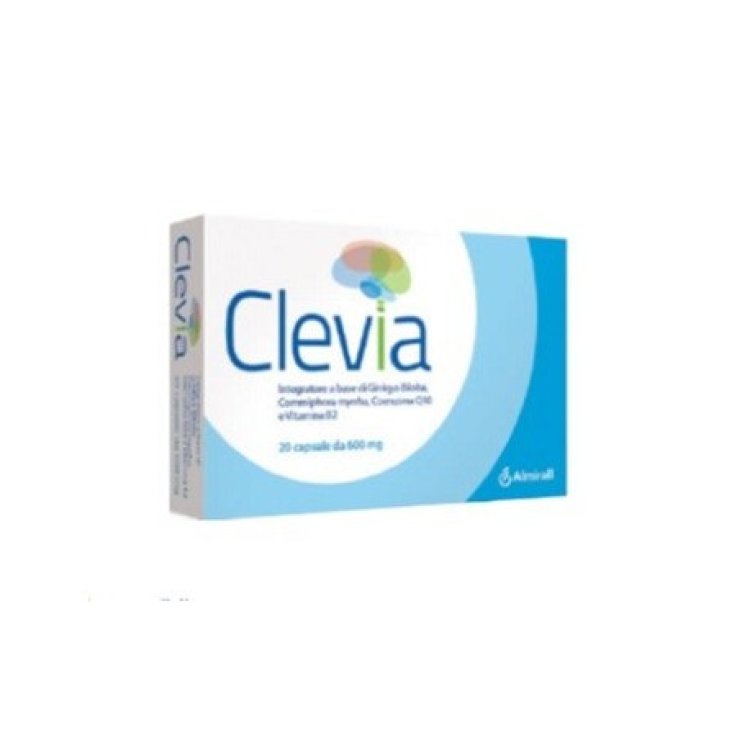 Clevia Integratore Alimentare per Prestazioni Mentali 20 Capsule