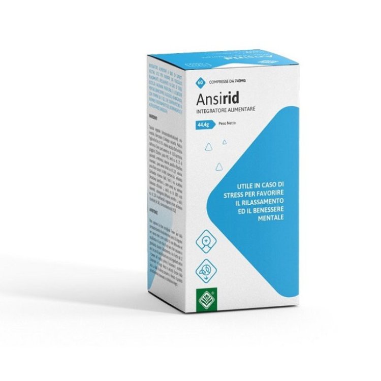 Gheos Ansirid Integratore Alimentare per Rilassamento 60 Capsule