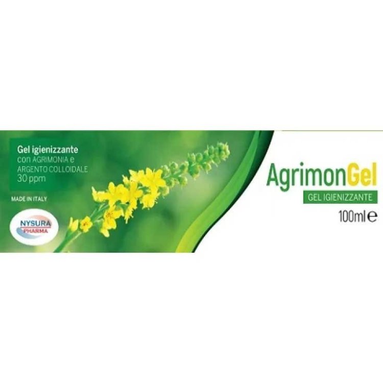Nysura Pharma Agrimon Gel Igienizzante Mani con Argento Colloidale 100ml