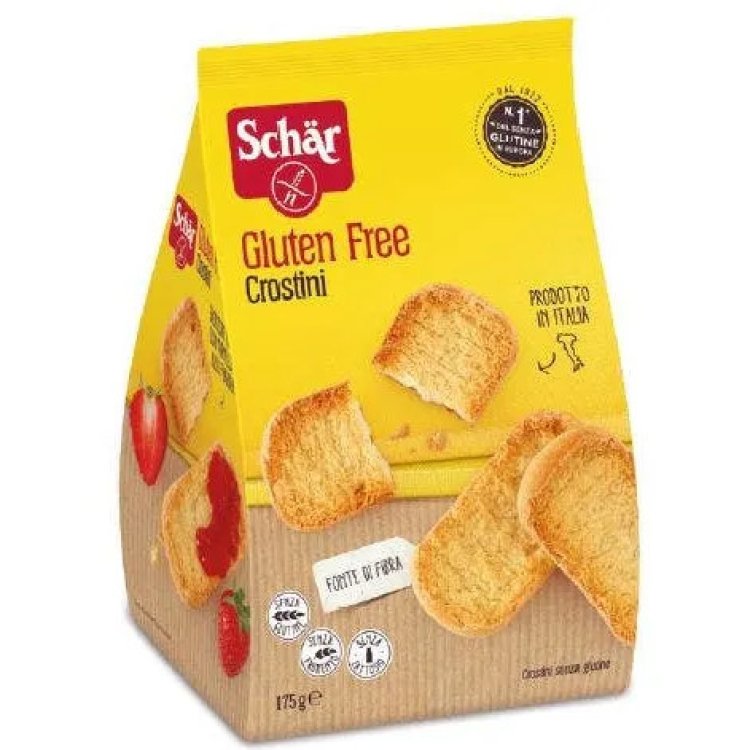 Schar Crostini Senza Glutine, Ideali per intolleranti, 175 g
