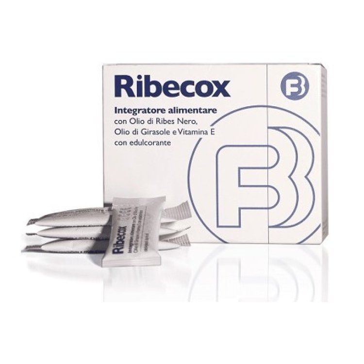 Fb dermo Ribecox Integratore alimentare olio ribes nero senza glutine 30 stick