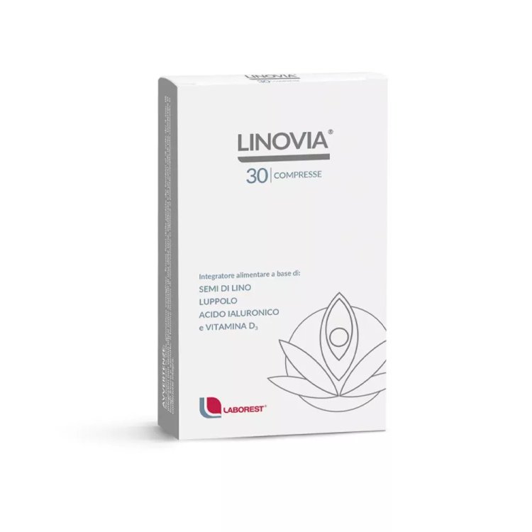 Uriach Linovia Integratore Ossa e Muscoli Semi di Lino Vitamina D3 30 Compresse