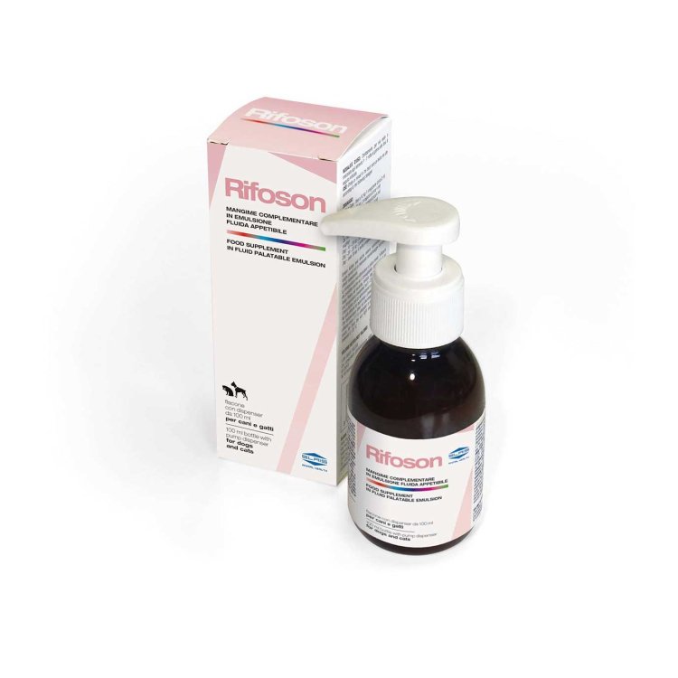 Slais Rifoson Mangime Complementare per Cani e Gatti per Gestione Stress 100ml Slais Rifoson Mangime Complementare per Cani e Gatti per Gestione Stress 100ml