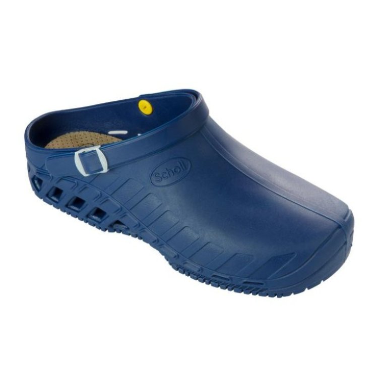 Scholl Clog Evo Zoccoli Sanitari Unisex Blu Taglia 35-36