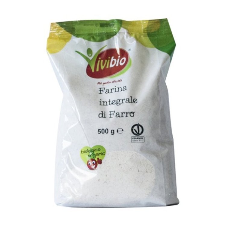Vivibio Farina di Farro Integrale Biologica Vegana 500g