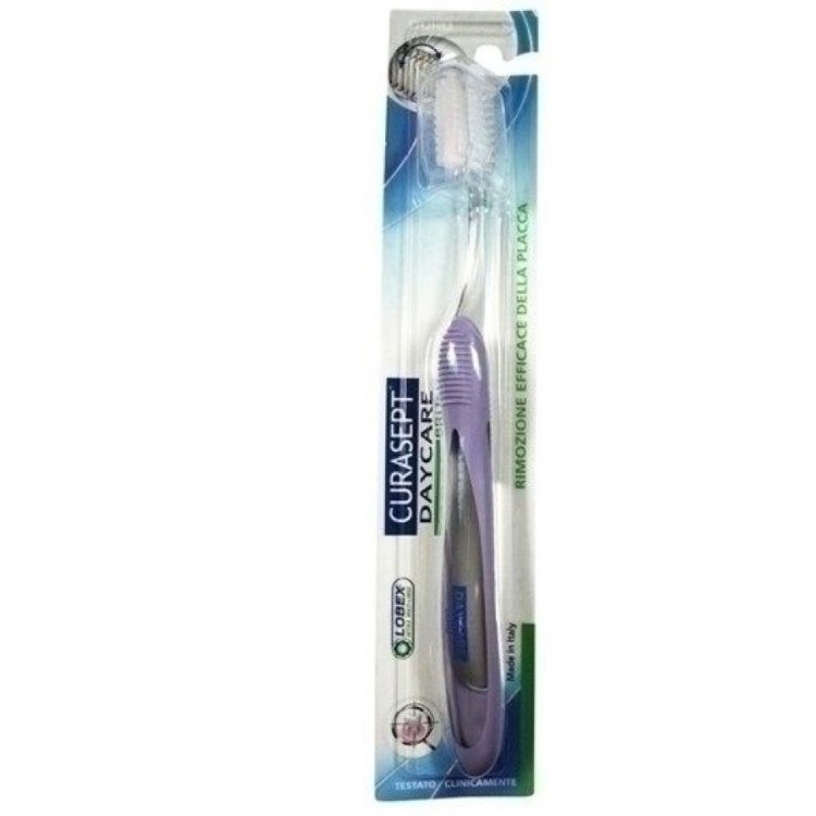Curasept Daycare Spazzolino Duro per Rimozione Placca 1 Pezzo