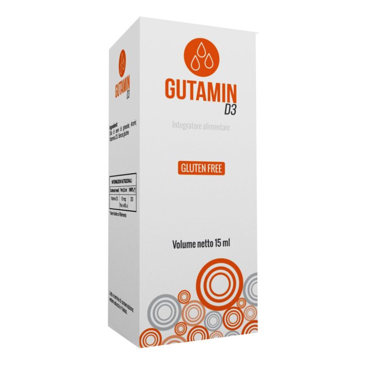 Nacros Gutamin D3 Integratore per Carenza Vitamine in Flacone da 15ml
