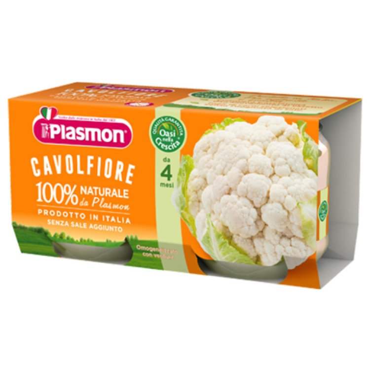 Plasmon Omogeneizzato Cavolfiore Svezzamento 2x80g Plasmon Omogeneizzato Cavolfiore Svezzamento 2x80g