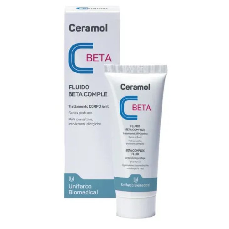 Ceramol Fluido Beta Complex Corpo Lenitivo Pelli Sensibili 100 ml
