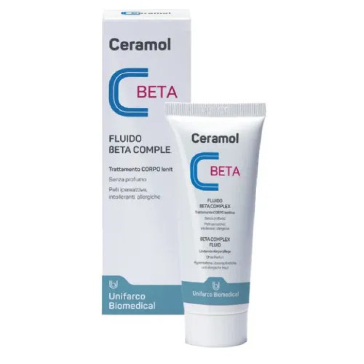 Ceramol Fluido Beta Complex Corpo Lenitivo Pelli Sensibili 100 ml