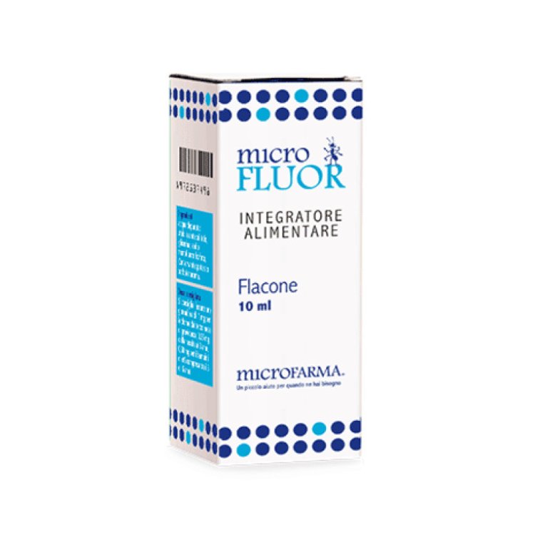 Microfarma Microfluor Integratore per Denti Sani in Gocce 10 ml Microfarma Microfluor Integratore per Denti Sani in Gocce 10 ml