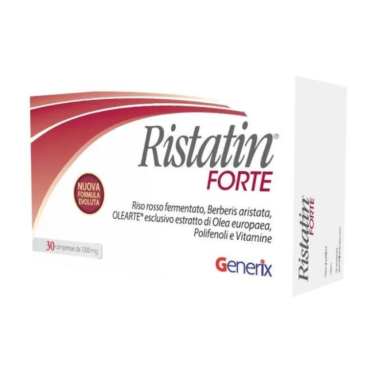 Difass Ristatin Forte Integratore per Colesterolo 30 Compresse Difass Ristatin Forte Integratore per Colesterolo 30 Compresse