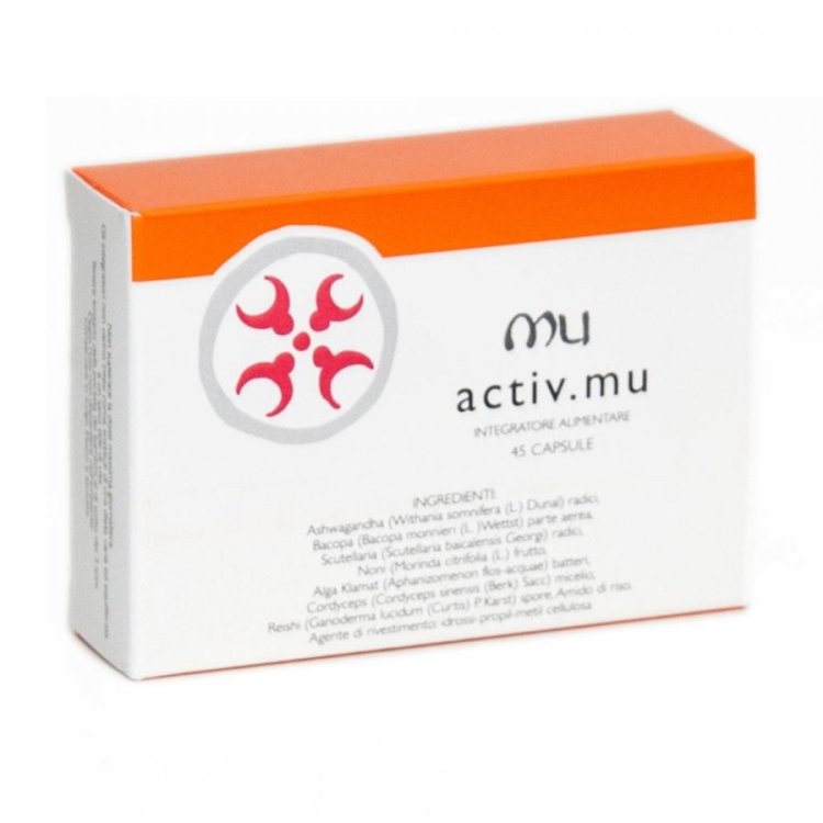 Mu Activ Integratore Multivitaminico per Memoria e Concentrazione - 45 Capsule