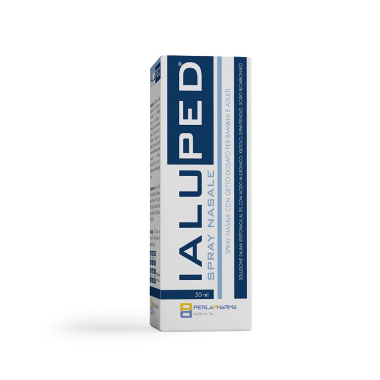 Perla Pharma Ialuped Spray Nasale Soluzione Ipertonica con Acido Ialuronico 50ml