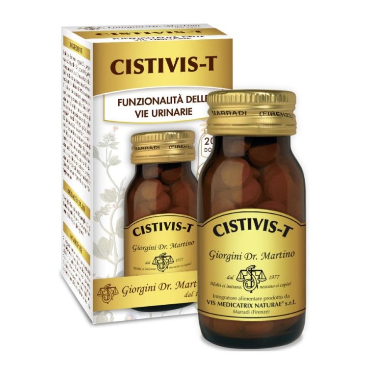Giorgini Cistivis-T Integratore Alimentare per Vie Urinarie 80 Pastiglie