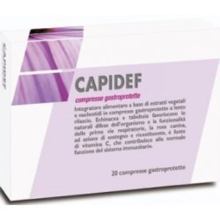 Capietal Italia Capidef Integratore Difese Immunitarie 20 Compresse Gastroprotette