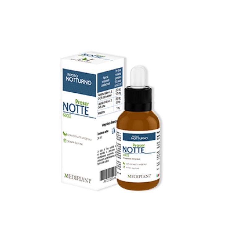 Mediplant Proser Notte Integratore per Sonno e Rilassamento 30ml
