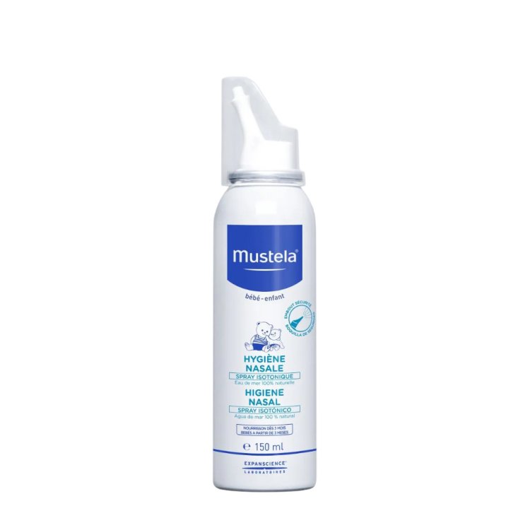 Mustela Spray Isotonico Nasale Neonati e Bambini Igiene Nasale 150 ml