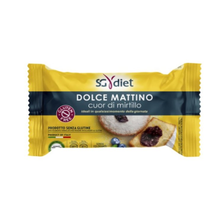Sg Diet Dolce Mattino Cuor Di Mirtillo Senza Glutine 45g