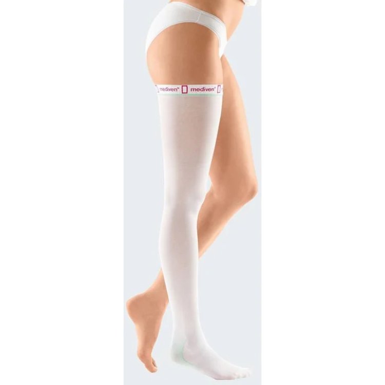 Medi Calza Coscia Autoreggente Microfibra 18 Mokaite Taglia 5