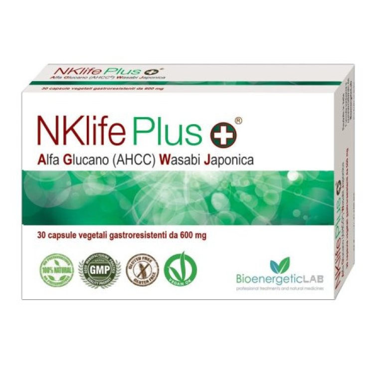 Bioenergetic Lab Nklife Plus Integratore per Sistema Immunitario 30 Capsule