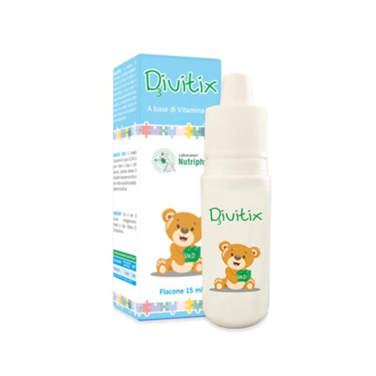 Laboratori Nutriphyt Divitix Gocce Vitamina D3 per Bambini - 15ml Laboratori Nutriphyt Divitix Gocce Vitamina D3 per Bambini - 15ml