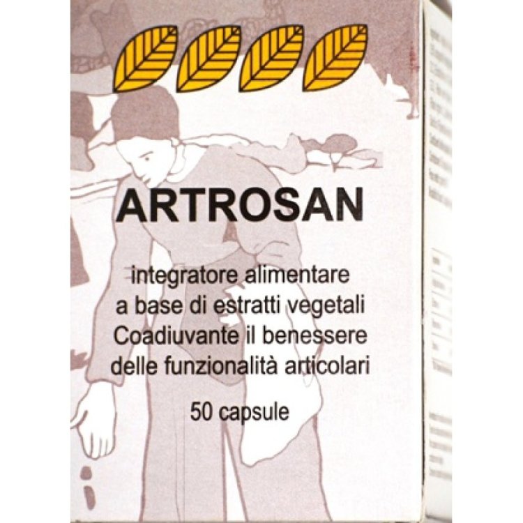 San Rocco Fitoterapici Artrosan Integratore per Articolazioni 50 Capsule
