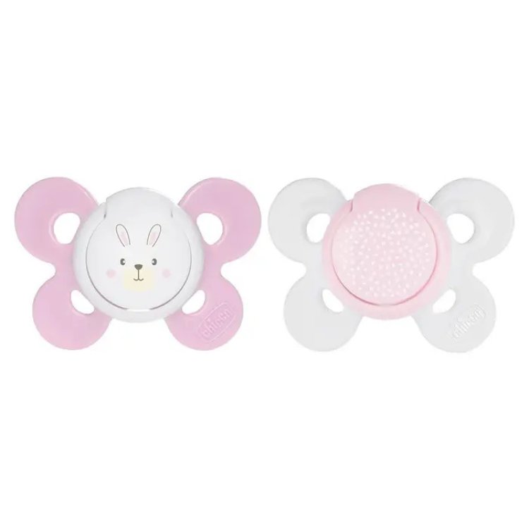 Chicco Succhietto Physio Comfort Girl Silicone 6-16 Mesi 2 Pezzi